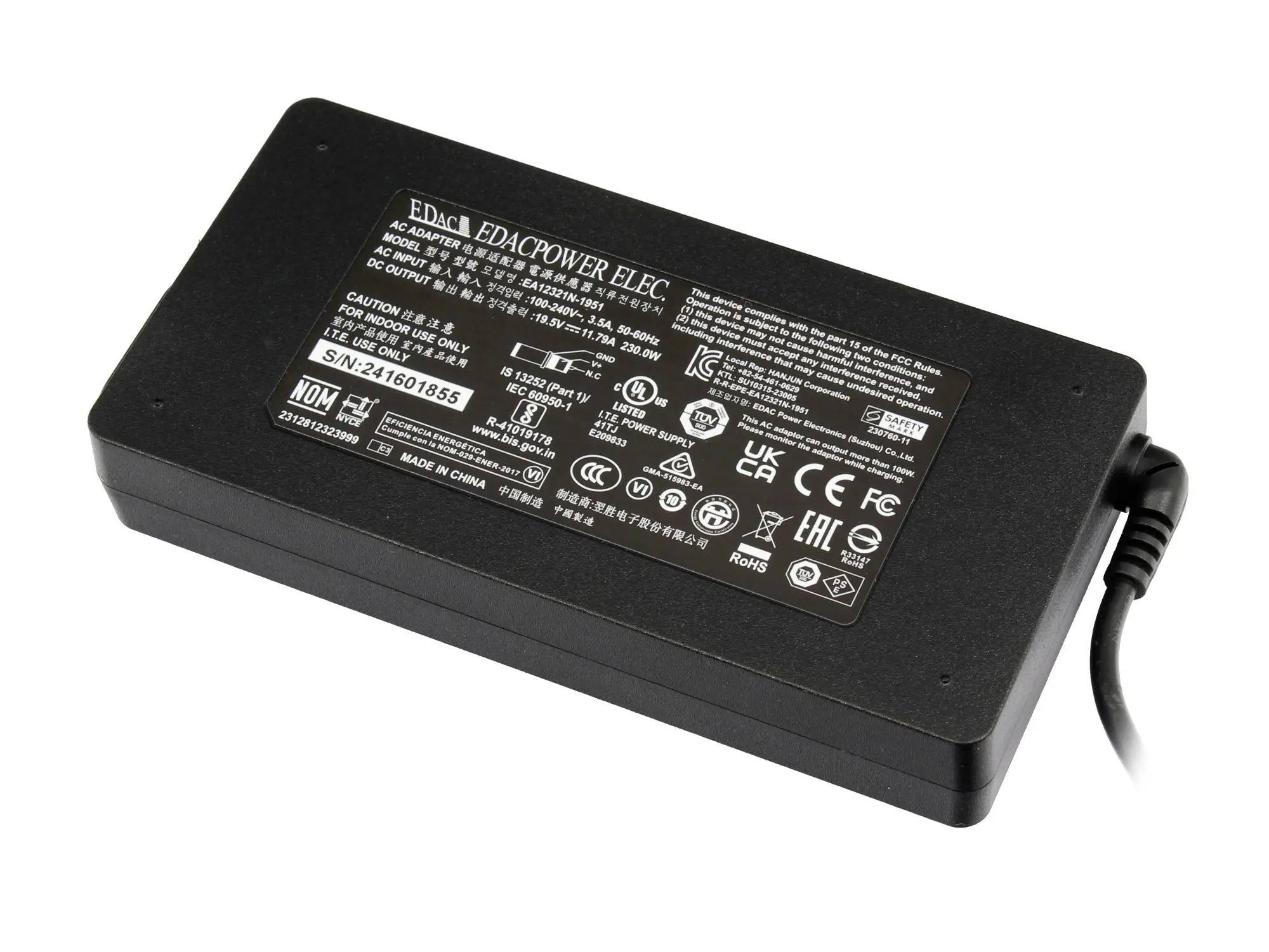 Acer Netzteil 25.JWSJ2.001 napájecí adaptér k notebooku 330 W 19 V 1 A