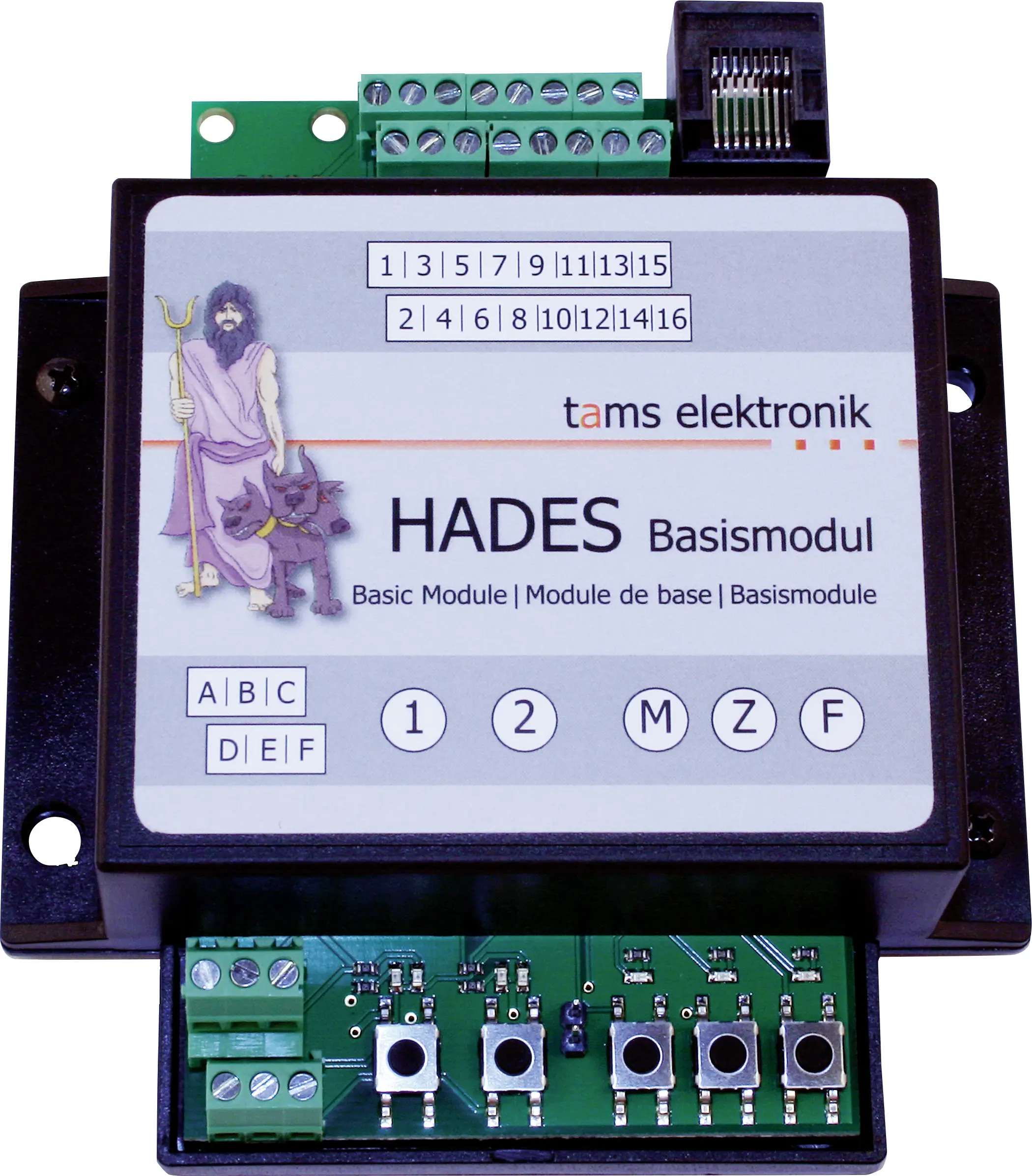 TAMS Elektronik 51-04117-01 řízení odstavného nádraží Příslušenství pro základní modul Hades