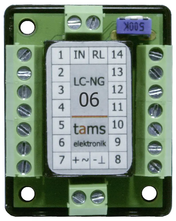 TAMS Elektronik 53-04067-01 LC-NG-06 Ovládání osvětlení zásahové vozidlo zelená 1 ks