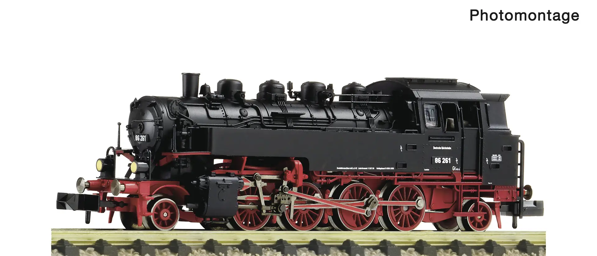 Fleischmann 7160036 Parní lokomotiva N 86 261, DRG Fleischmann 7160036 Parní lokomotiva N 86 261, DRG