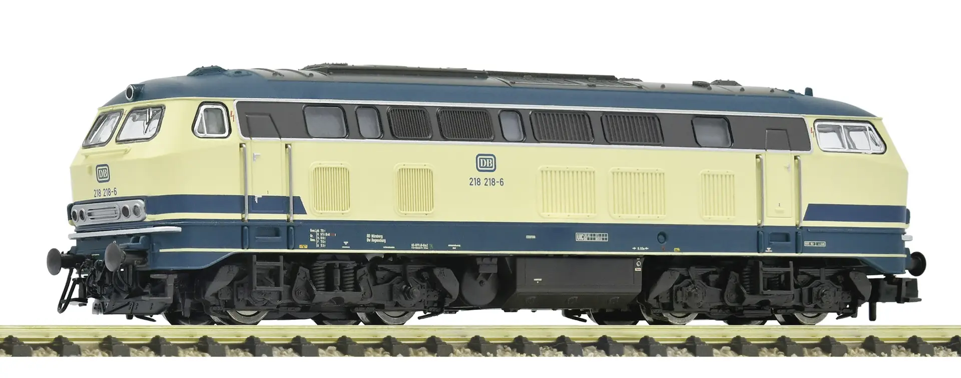Fleischmann 7360036 N dieselová lokomotiva 218 218-6, DB Fleischmann 7360036 N dieselová lokomotiva 218 218-6, DB