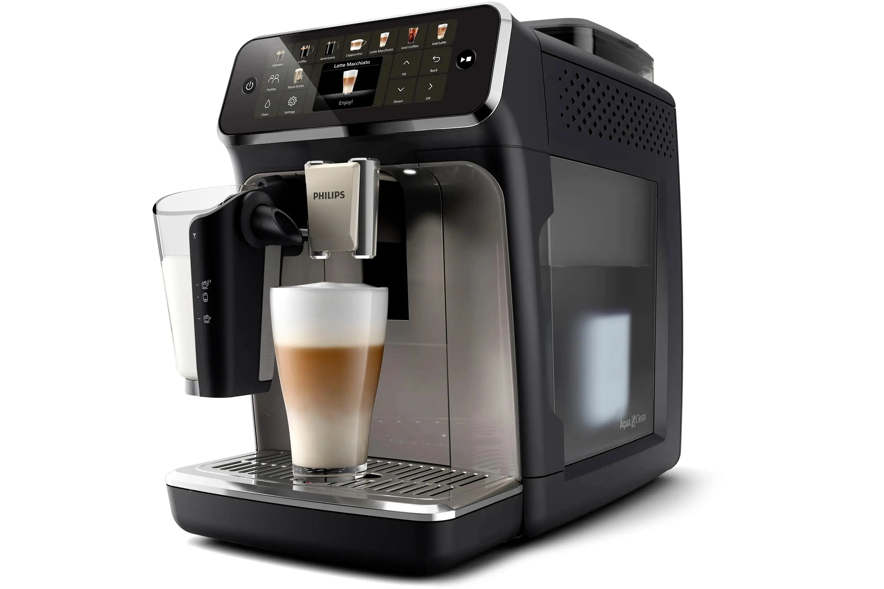 Philips EP5549/70 plně automatický kávovar černá, ocelová