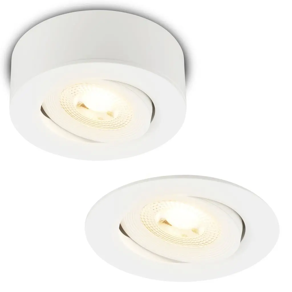 Briloner 7991016 vestavné svítidlo LED Energetická třída (EEK2021): F (A - G) teplá bílá bílá