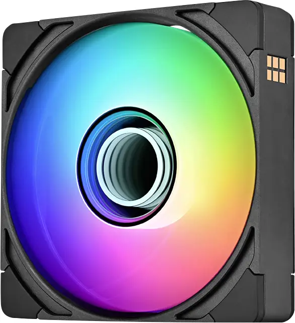 Thermaltake CT120 EX INFINITY ARGB Sync 3Pack Fan PC větrák s krytem černá (š x v x h) 120 x 120 x 28 mm Thermaltake CT120 EX INFINITY ARGB Sync 3Pack Fan PC větrák s krytem černá (š x v x h) 120 x 120 x 28 mm