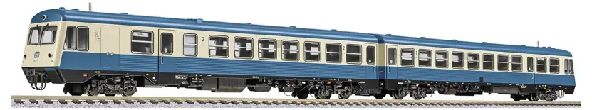 Liliput L133215 Dieselový pohon H0, 628 001-0/628 011-9, „Lindau“, EP.IV, Scharfenberg