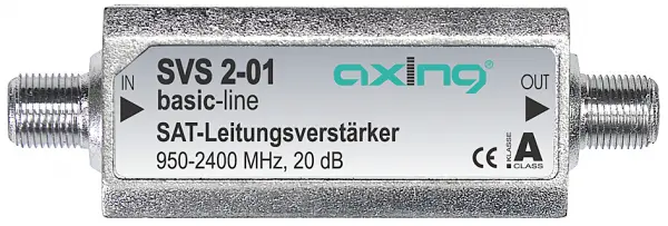 Axing satelitní zesilovač 20 dB Axing satelitní zesilovač 20 dB