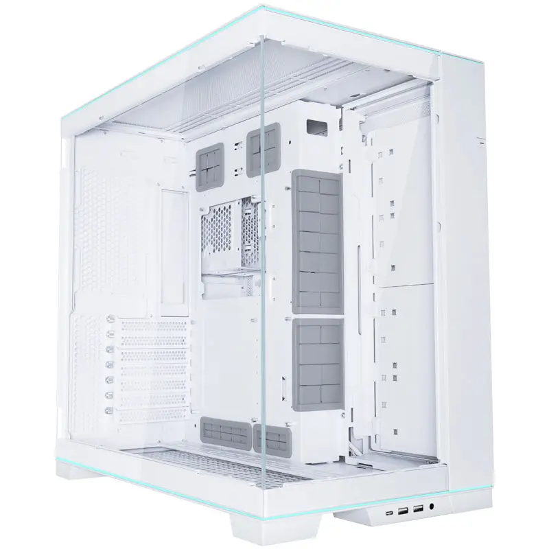 Lian Li O11D EVO midi tower PC skříň bílá boční okno, prachový filtr Lian Li O11D EVO midi tower PC skříň bílá boční okno, prachový filtr