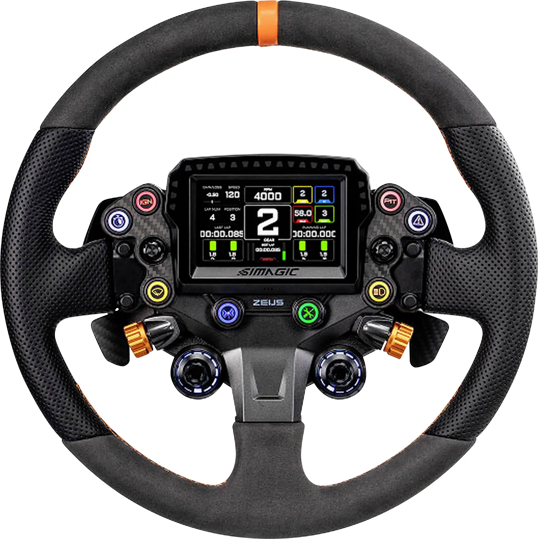 SIMAGIC Zeus Sport + MagicDash 4 Sada na volant PC černá SIMAGIC Zeus Sport + MagicDash 4 Sada na volant PC černá