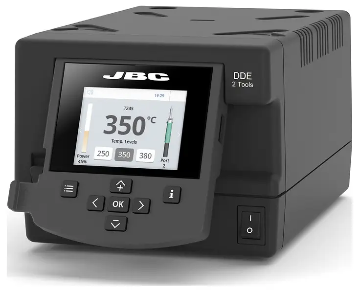 JBC Tools DDE-2D 2kanálová řídicí jednotka 1 ks JBC Tools DDE-2D 2kanálová řídicí jednotka 1 ks