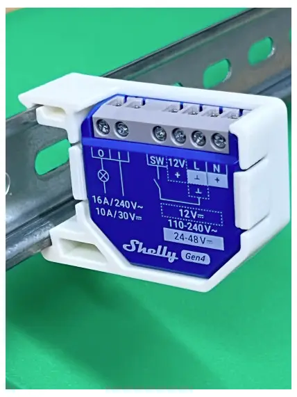 SOIXX SOIXX 90° 35MM Shelly modul na DIN lištu SOIXX SOIXX 90° 35MM Shelly modul na DIN lištu