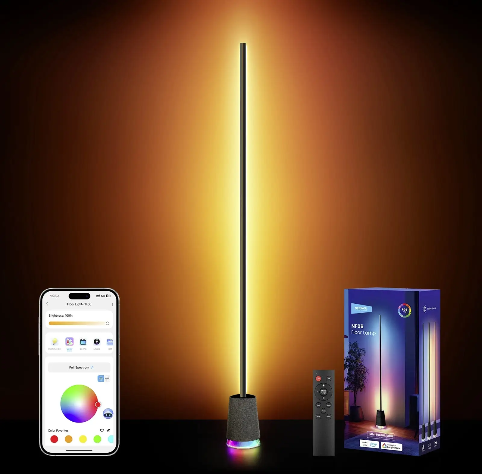 Neewer NF06 LED video svítidlo Energetická třída (EEK2021) F (A - G) dvoubarevné Neewer NF06 LED video svítidlo Energetická třída (EEK2021) F (A - G) dvoubarevné