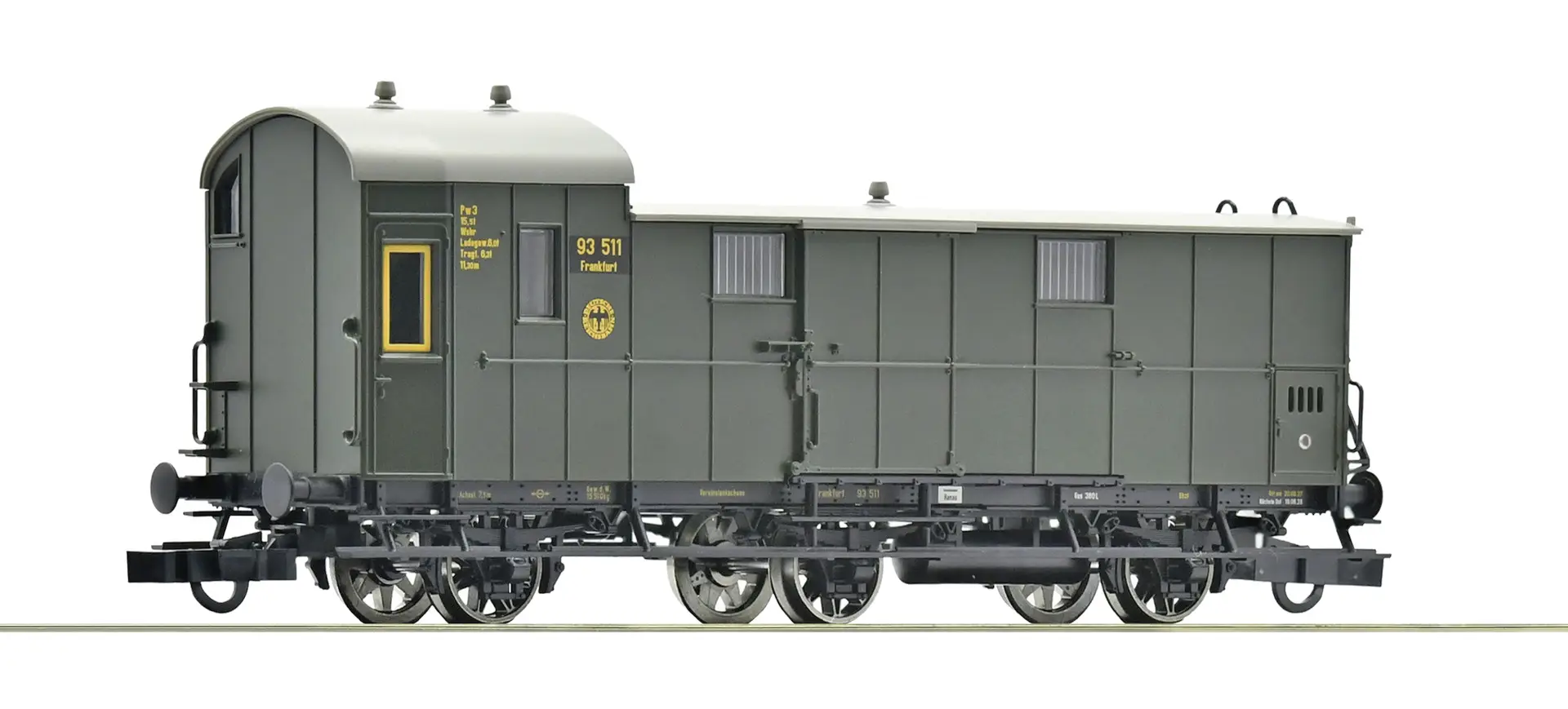 Roco 6200256 H0 zavazadlový vůz (DC) Rod PW3 pr99a Roco 6200256 H0 zavazadlový vůz (DC) Rod PW3 pr99a