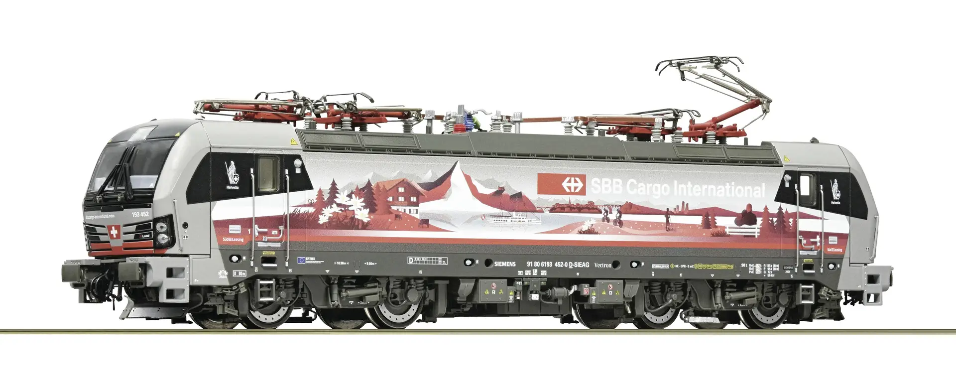 Roco 7500073 H0 E-Lok 193 452-0 „Schweizpiercer“ (DC) Roco 7500073 H0 E-Lok 193 452-0 „Schweizpiercer“ (DC)