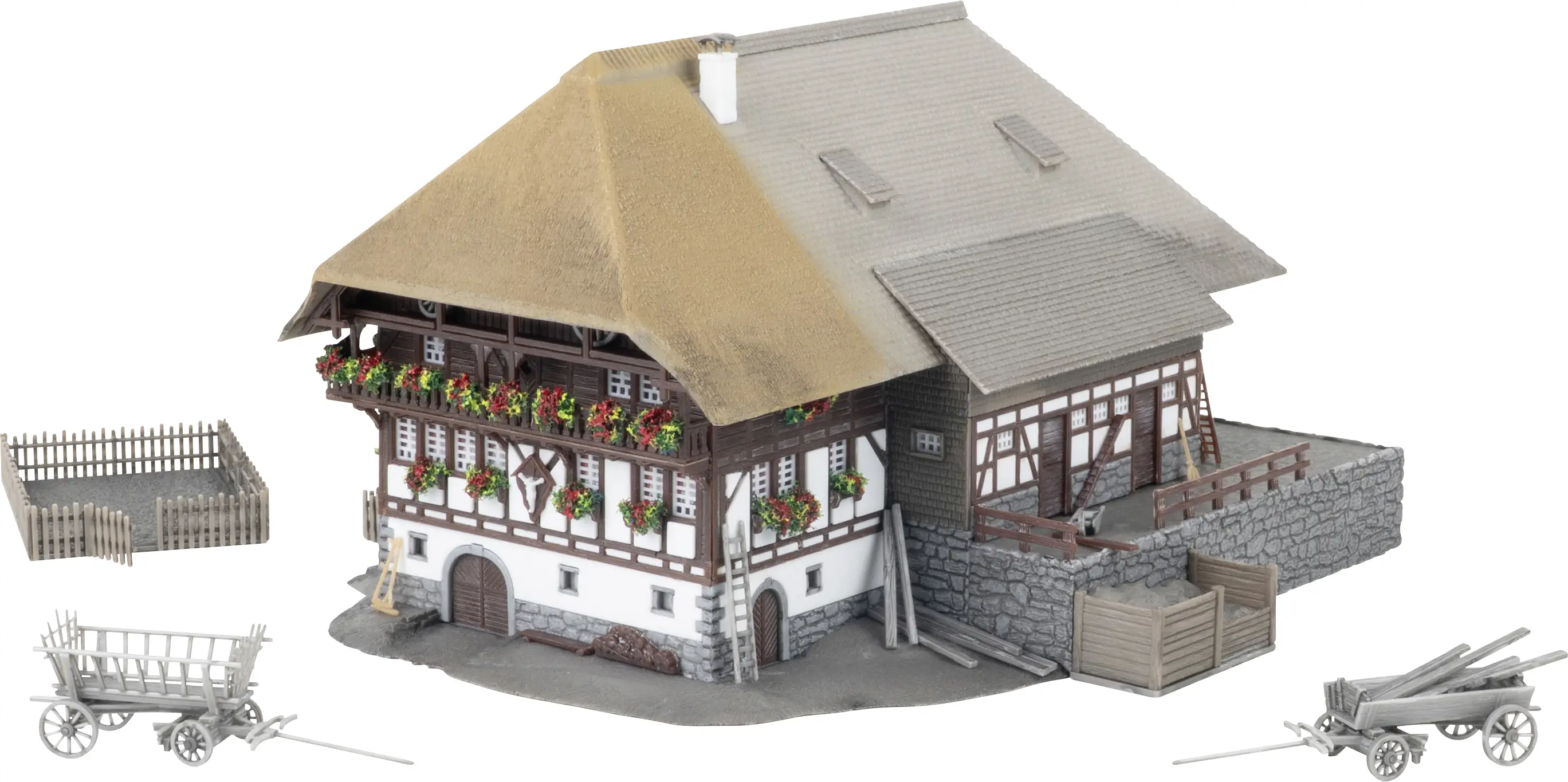Faller 232010 N Model Černowského nádraží s 2 figurkami