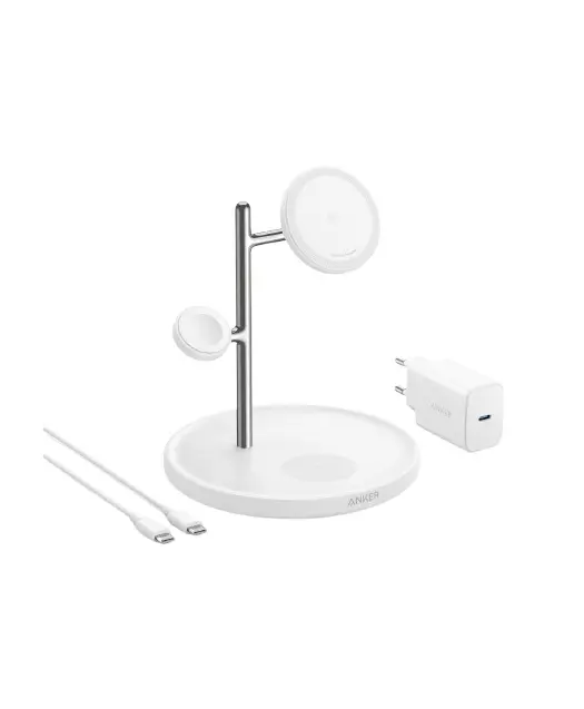 Anker Nabíjecí adaptér ANKER MagGo Magnetic Charging Stand whit B25M3321 bílá Anker Nabíjecí adaptér ANKER MagGo Magnetic Charging Stand whit B25M3321 bílá