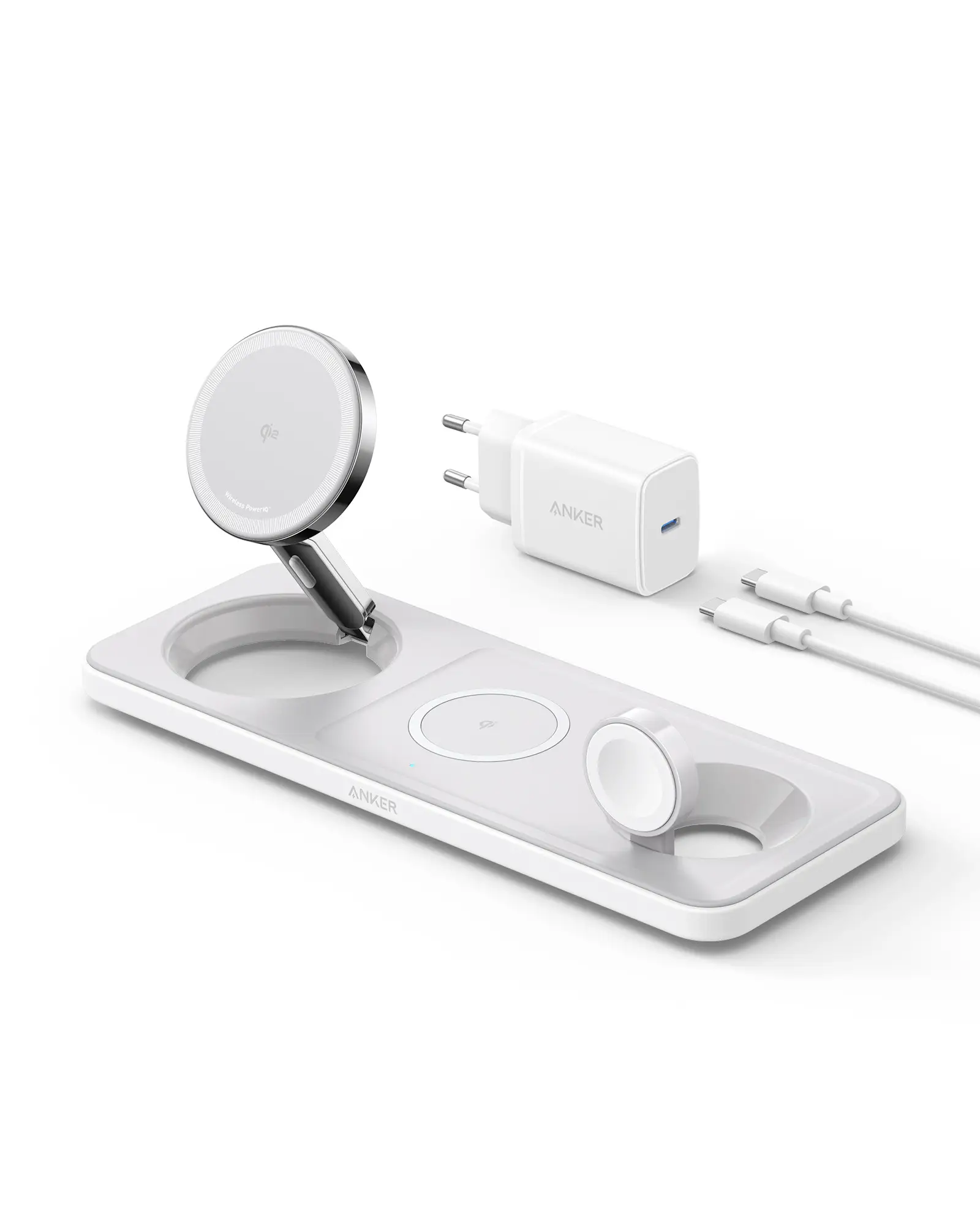 Anker Nabíjecí adaptér ANKER MagGo Magnetic Charger Pad white B25M1321 bílá Anker Nabíjecí adaptér ANKER MagGo Magnetic Charger Pad white B25M1321 bílá