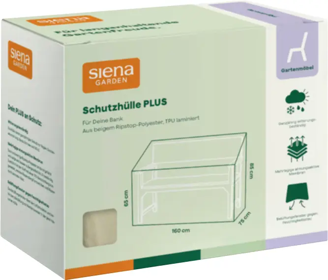 Siena Garden Bankhülle 160x75xH65/85cm W33926 Cover polyester Siena Garden Bankhülle 160x75xH65/85cm W33926 Cover polyester