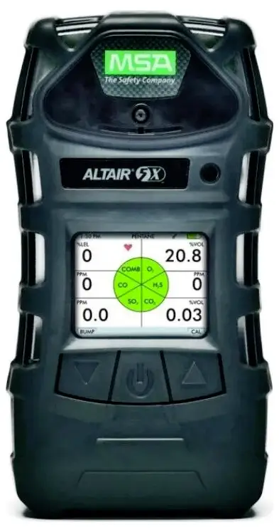 MSA ALTAIR 5X detektor úniku plynu, CO, kyslík, Sirovodík, Oxid siřičitý (SO₂), Oxid dusičitý (NO₂), 10166730 MSA ALTAIR 5X detektor úniku plynu, CO, kyslík, Sirovodík, Oxid siřičitý (SO₂), Oxid dusičitý (NO₂), 10166730