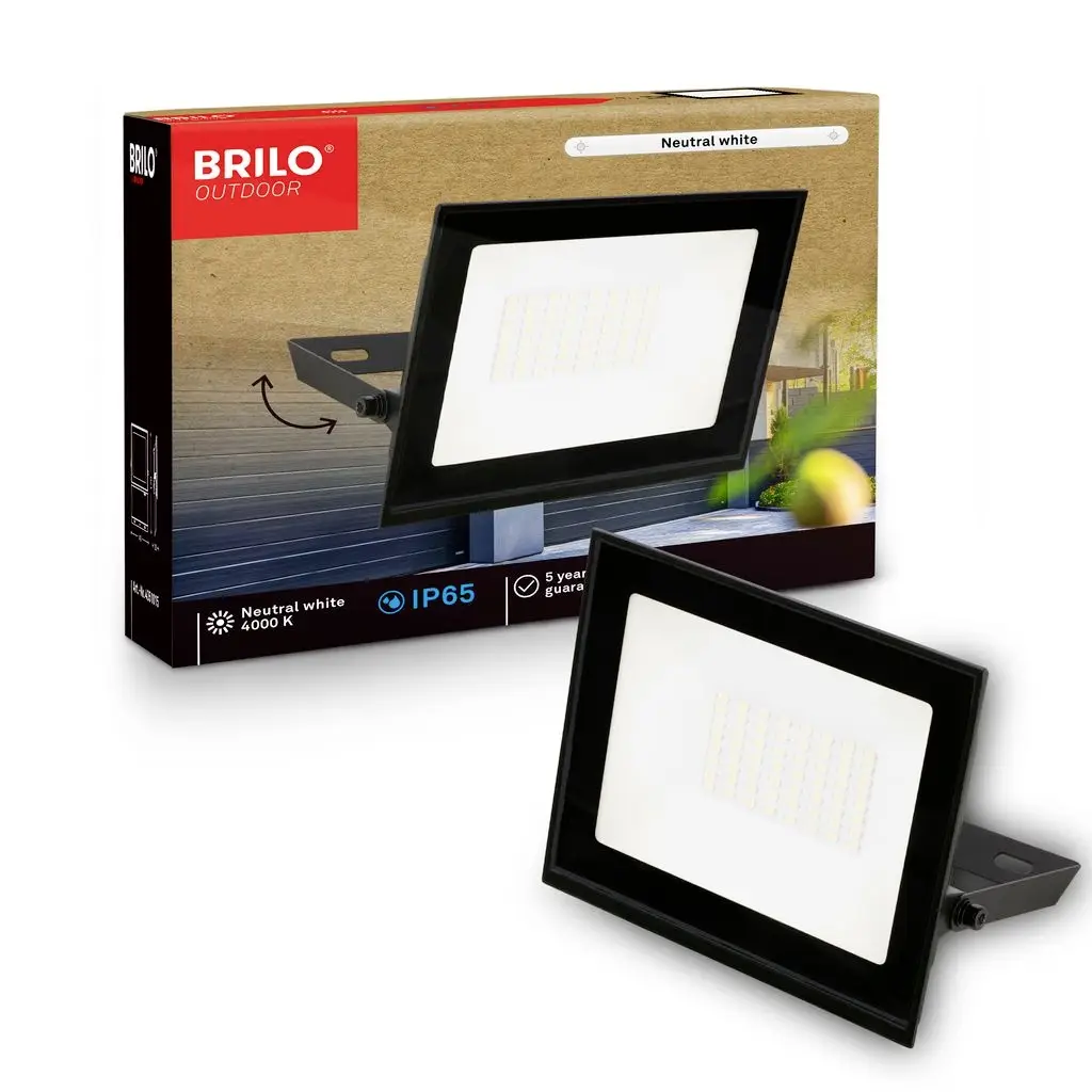 Briloner VARO 4051015 venkovní nástěnné LED osvětlení 30 W Barvy světla (LED svítidlo): neutrální bílá Briloner VARO 4051015 venkovní nástěnné LED osvětlení 30 W Barvy světla (LED svítidlo): neutrální bílá