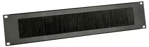 Adam Hall RACK PAN 02 BRUSH záslepka do19palcového racku 2 U ocel Adam Hall RACK PAN 02 BRUSH záslepka do19palcového racku 2 U ocel