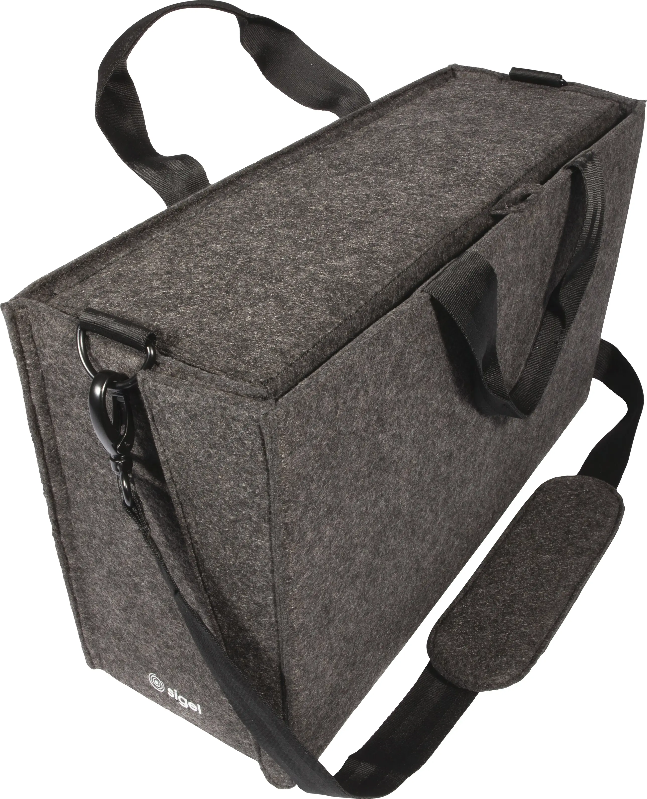 Sigel brašna na notebooky Desk Sharing Bag Workspace M/L | 45 x 28 x 15 cm Max. velikost: 40,6 cm (16) tmavě šedá