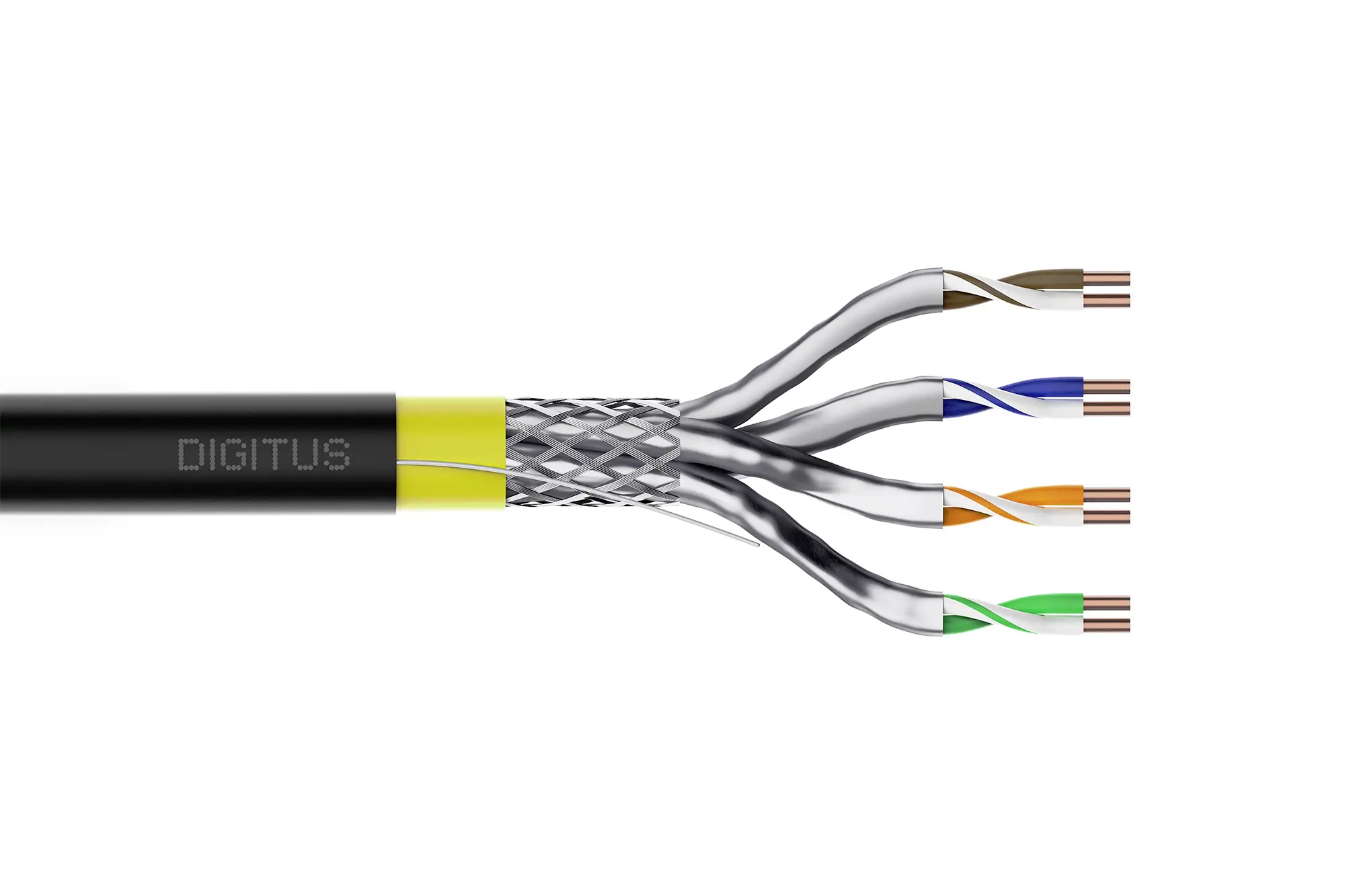 Digitus DK-1743-A-VH-1-OD ethernetový síťový kabel, CAT 7a, S/FTP, 1 ks Digitus DK-1743-A-VH-1-OD ethernetový síťový kabel, CAT 7a, S/FTP, 1 ks