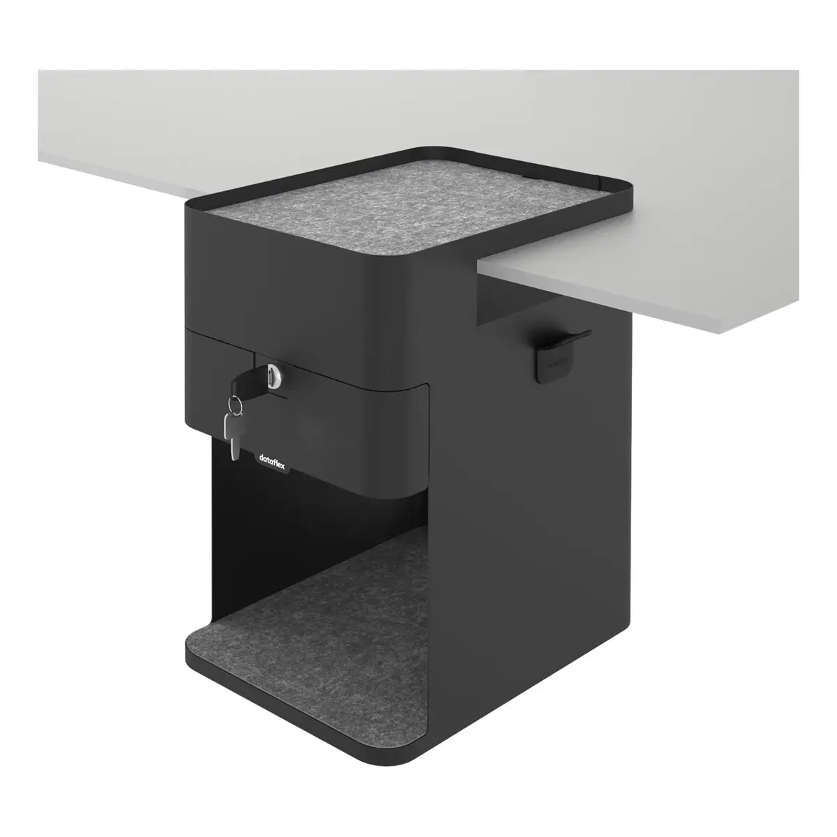 Dataflex DATAFLEX Bento® desktop locker, 503, sch Zásuvka pod stůl černá
