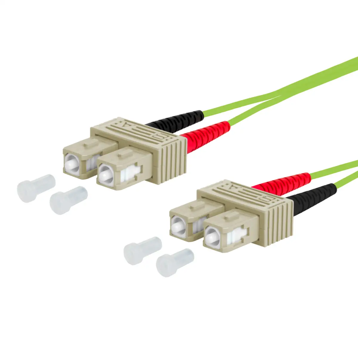 Metz Connect 151R1EOEO30E optické vlákno optické vlákno kabel 3.00 m zelená Multimode OM5