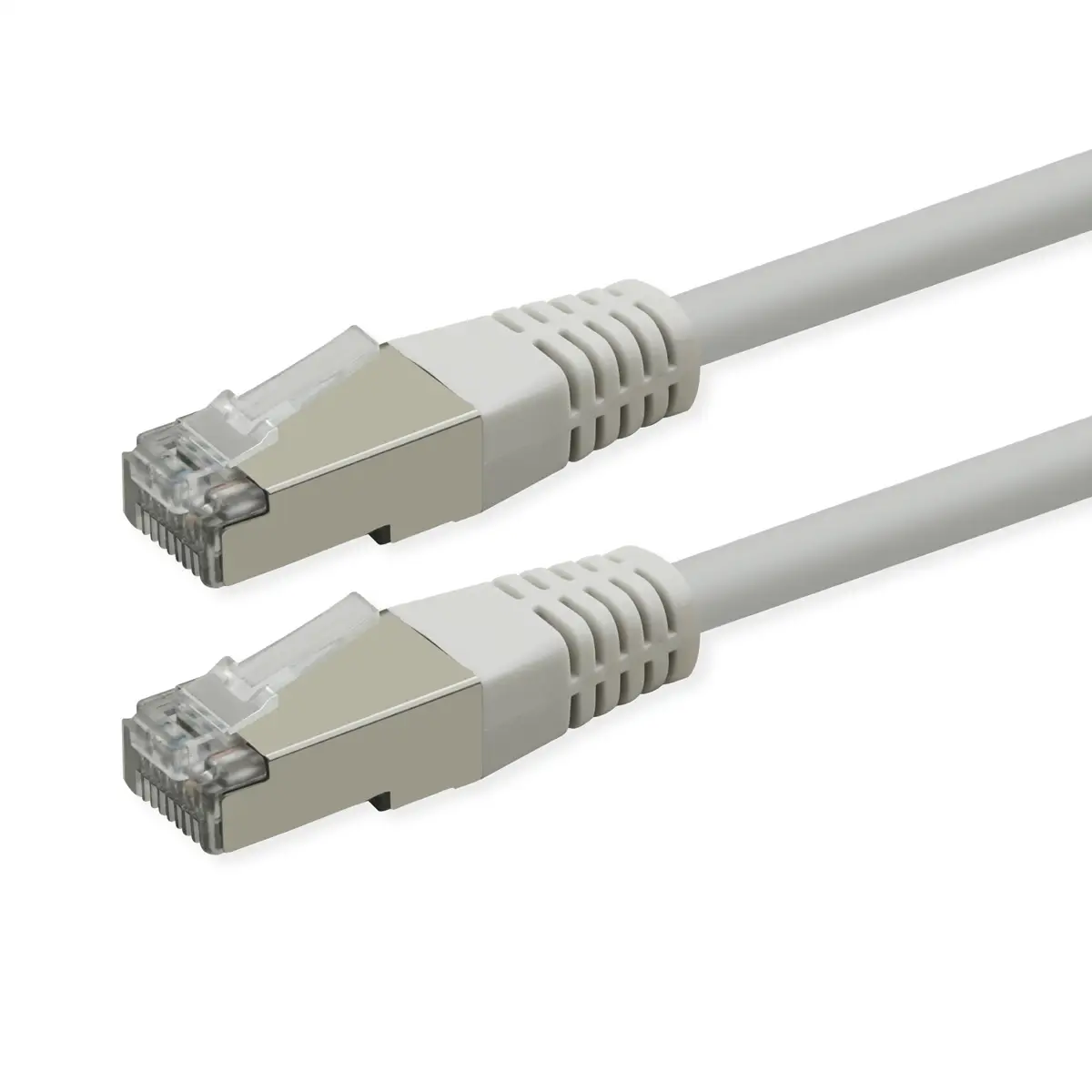 Roline 21.51.0829 RJ45 síťové kabely, propojovací kabely CAT 6 S/FTP 1.50 m bílá dvoužilový stíněný 1 ks