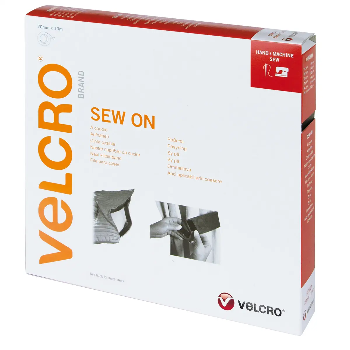 VELCRO® Velcro VEL-EC60289, Braun, 20 mm, 10 m, 1 Stück(e), Box pásek se suchým zipem hnědá 1 ks VELCRO® Velcro VEL-EC60289, Braun, 20 mm, 10 m, 1 Stück(e), Box pásek se suchým zipem hnědá 1 ks