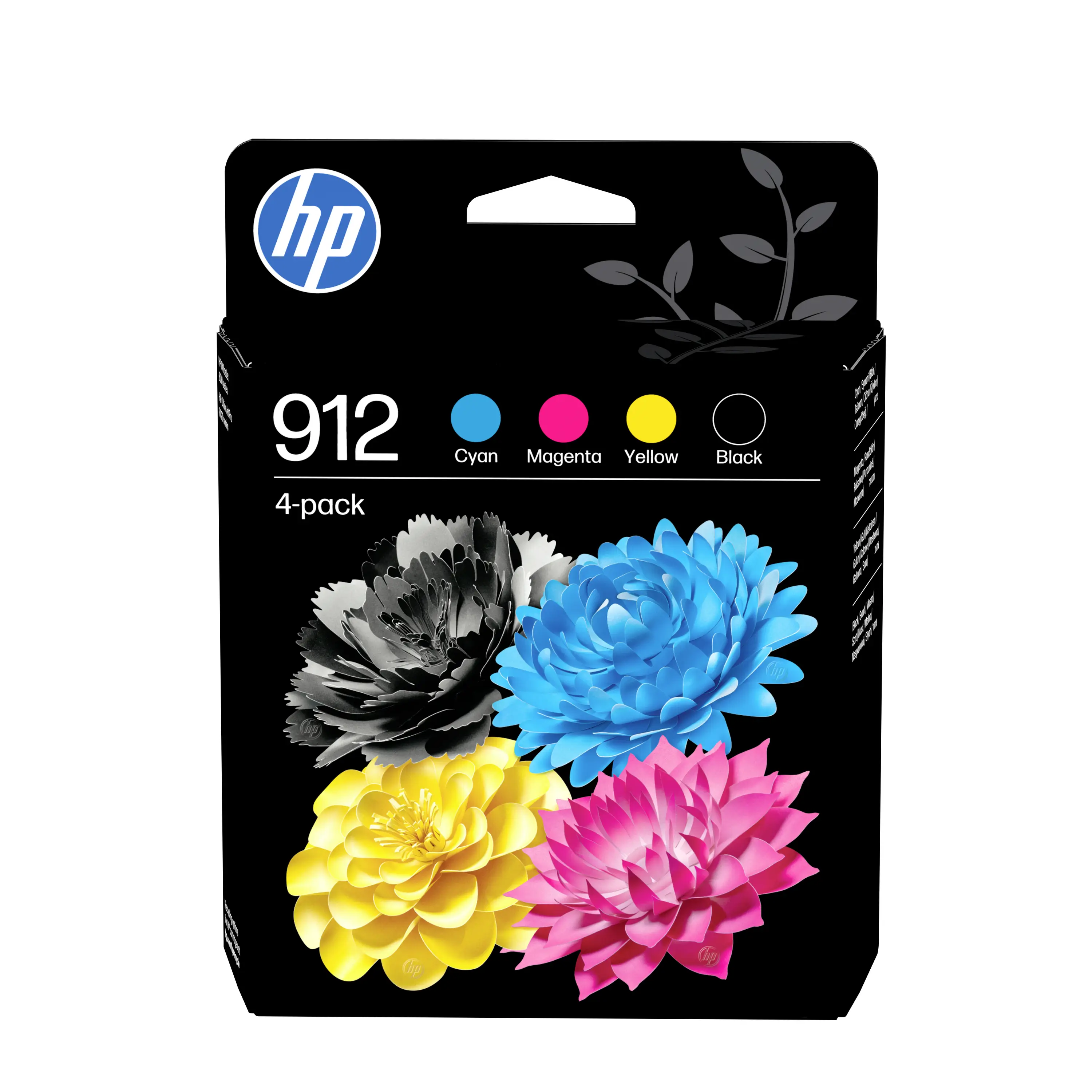 HP Ink 912 originál balení po 4 ks černá, azurová, purppurová, žlutá 6ZC74AE