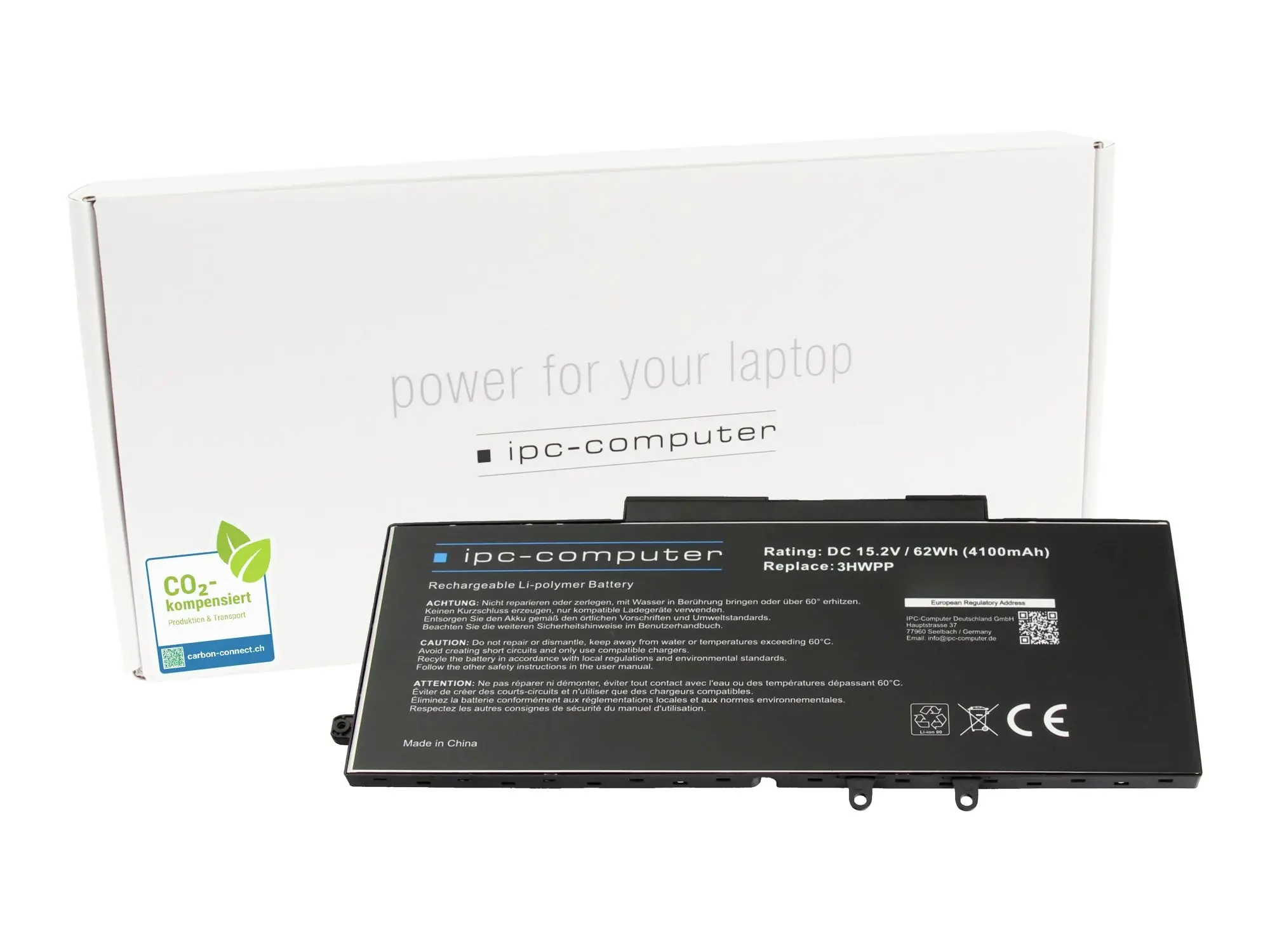 ipc-computer akumulátor do notebooku Akku 3HWPP 15.2V REPLACE 15.20 V 4100 mAh IPC-Computer ipc-computer akumulátor do notebooku Akku 3HWPP 15.2V REPLACE 15.20 V 4100 mAh IPC-Computer