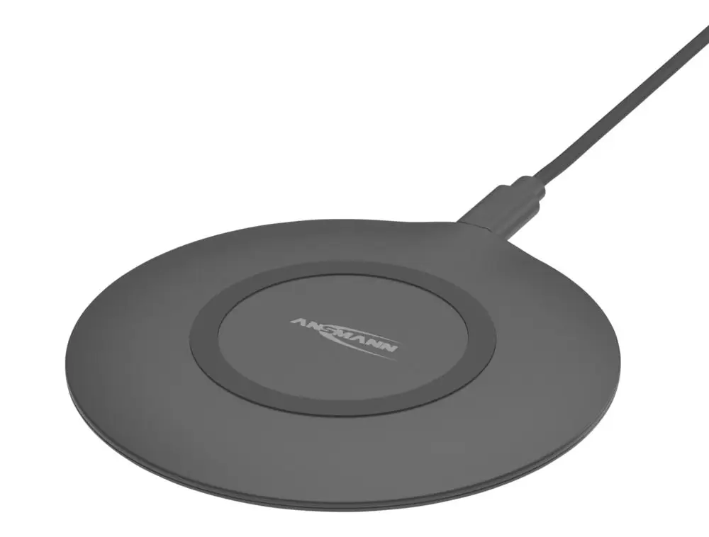 Ansmann bezdrátová indukční nabíječka 15 W 1001-0126 černá Ansmann bezdrátová indukční nabíječka 15 W 1001-0126 černá