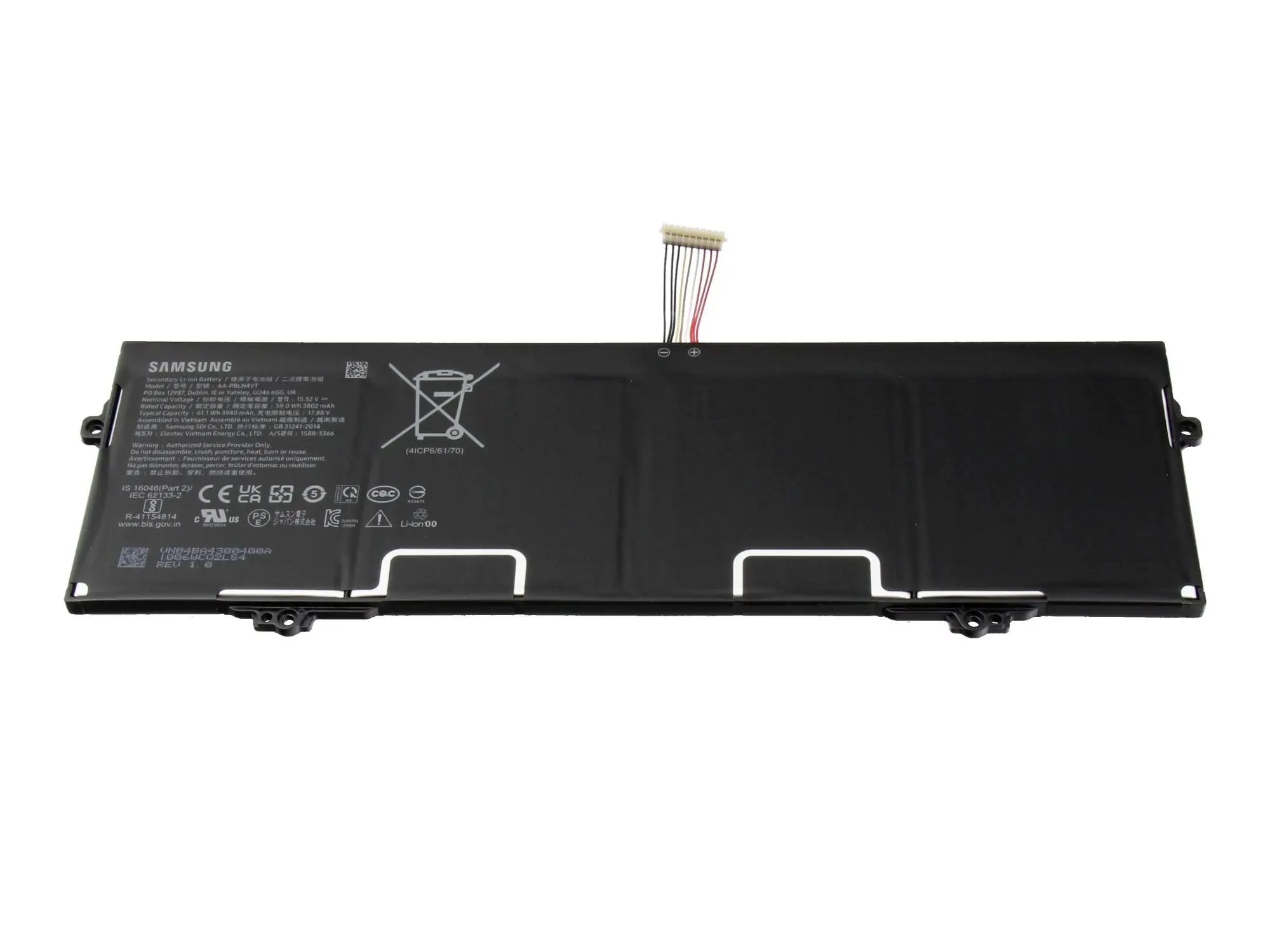 Samsung akumulátor do notebooku Akku BA43-00400A 17.88 V 3940 mAh Samsung