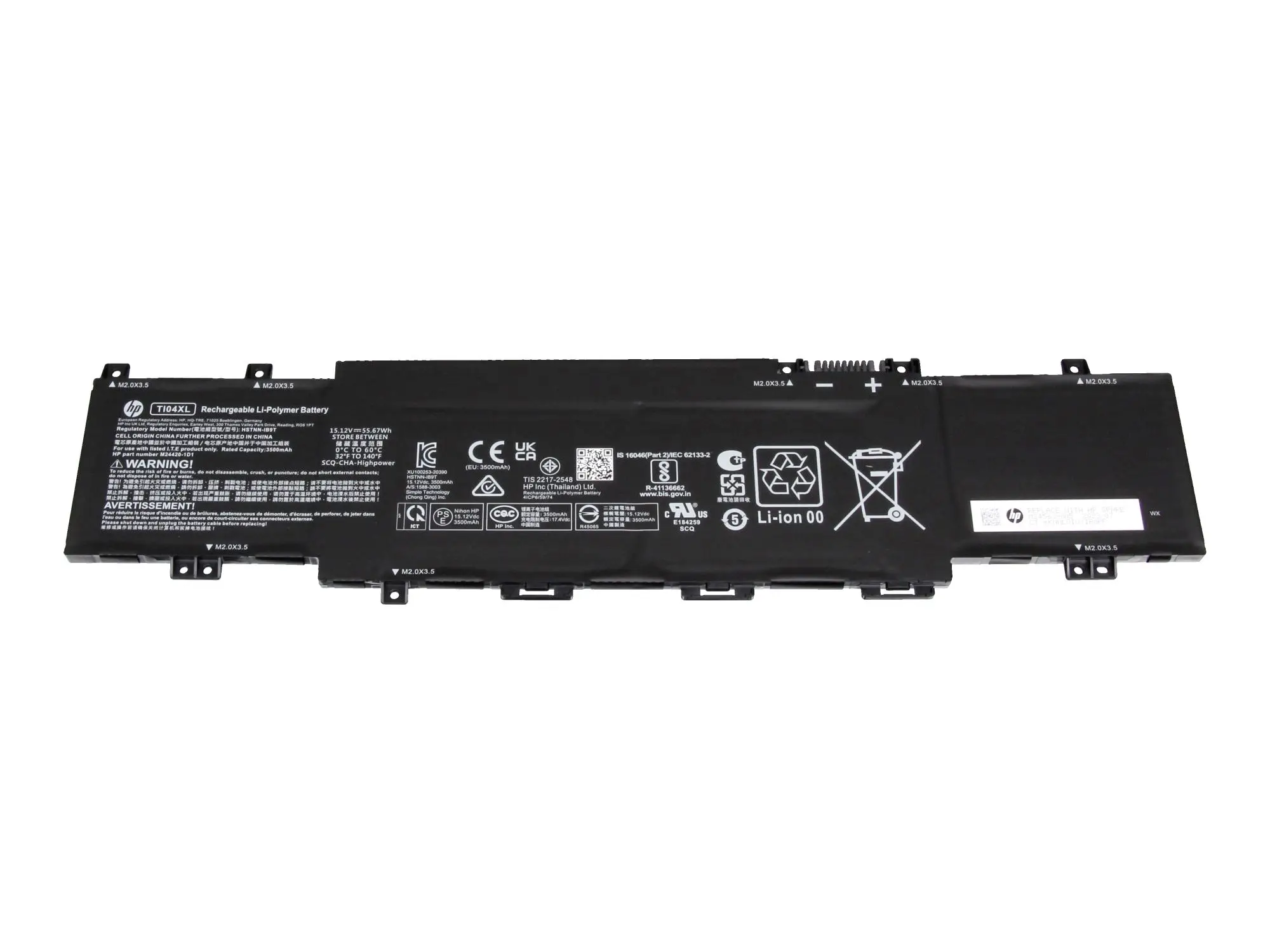 HP akumulátor do notebooku Akku M24563-005 15.12 V 3500 mAh HP