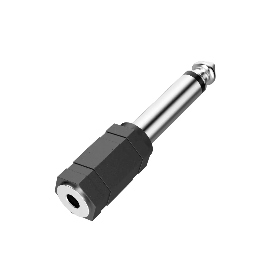 Hama 00205195 audio adaptér černá, stříbrná