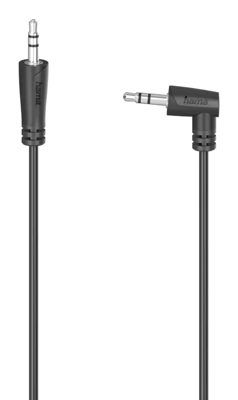 Hama 00200723 audio kabel 1.5 m černá