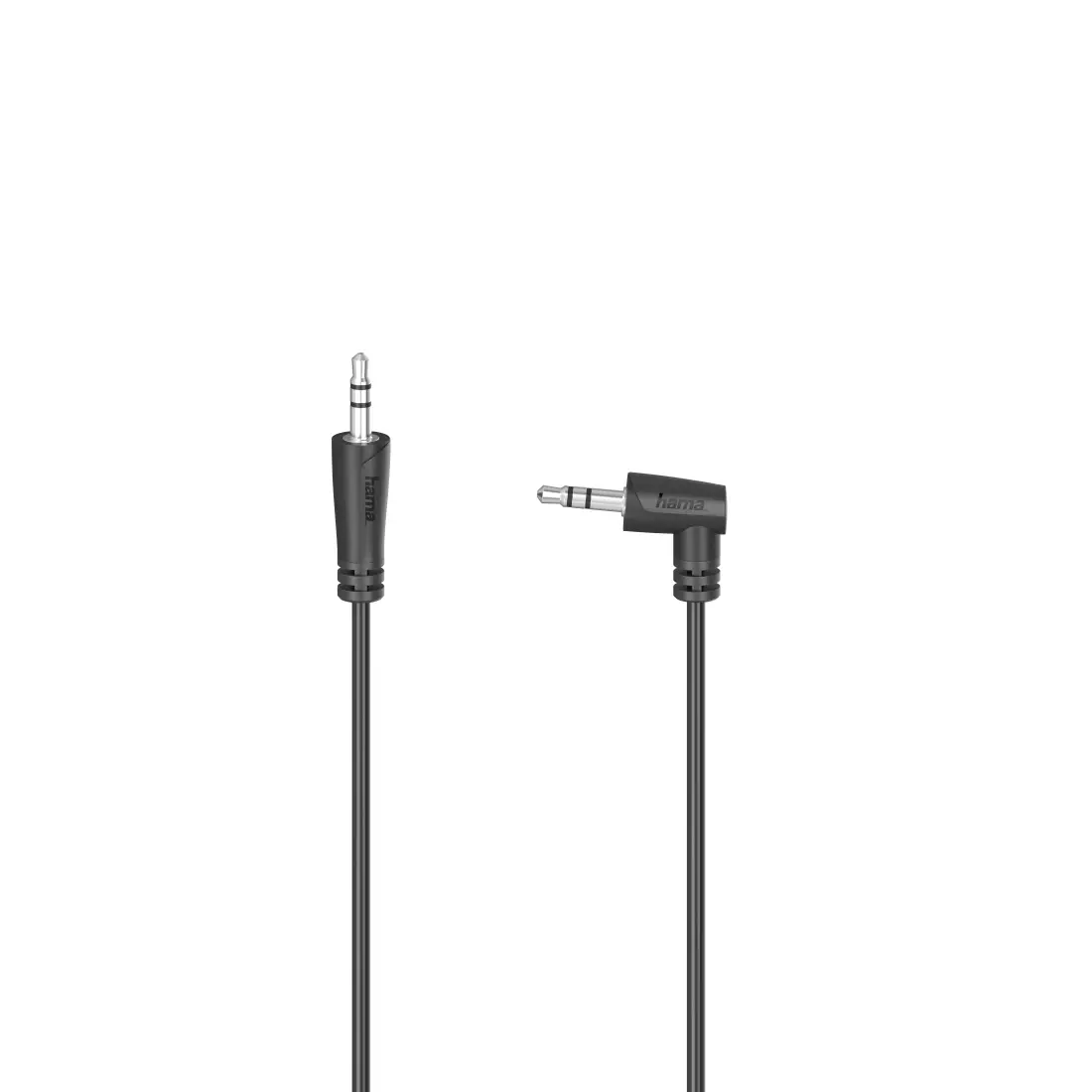 Hama 00205285 jack audio kabel 0.5 m černá S průchodkou chránící proti zlomení