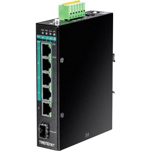 TrendNet 21.22.1192 TI-PG541i průmyslový ethernetový switch 10 / 100 / 1000 MBit/s