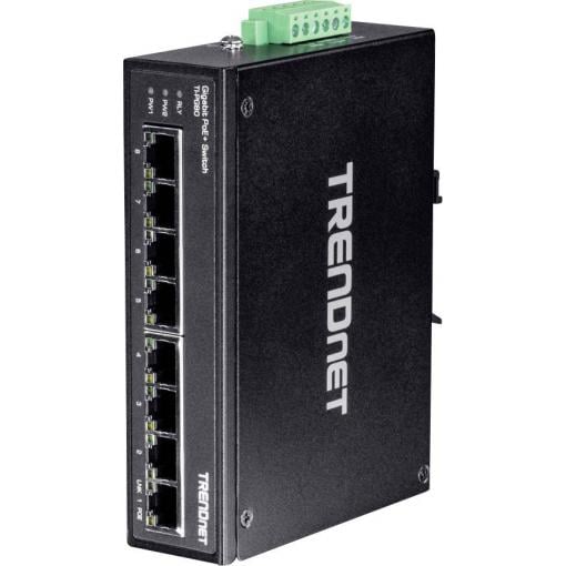 TrendNet TI-PG80 TI-PG80 průmyslový ethernetový switch 10 / 100 / 1000 MBit/s