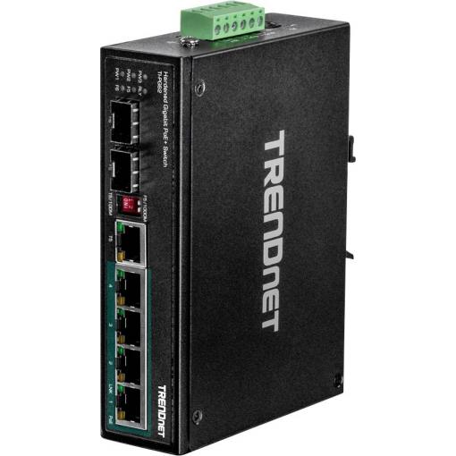 TrendNet 21.22.1279 TI-PG62 průmyslový ethernetový switch 10 / 100 / 1000 MBit/s