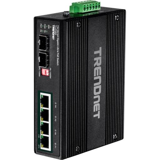 TrendNet 21.22.1280 TI-UPG62 průmyslový ethernetový switch 10 / 100 / 1000 MBit/s