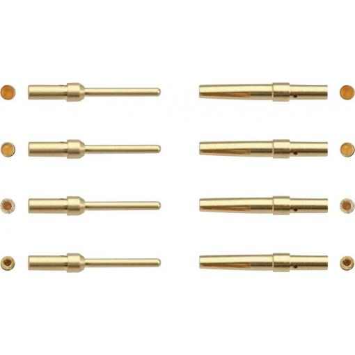 Harting 09670005576 09 67 000 5576 pinový kontakt AWG min.: 26 AWG max.: 22 pozlacený 100 ks