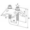Fischer TKR 21 - 42 A4 nosný úchyt 50 mm nerezová ocel 559751 10 ks