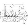 Fischer 558231 FBS II 8x120 70/55 SK šroub do betonu 8 mm 120 mm TX 50 ks