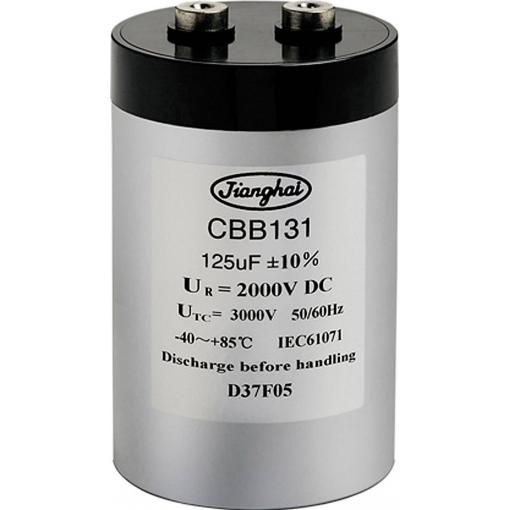 Jianghai FCCA3DL397KL136031CE3-JEE0060 1 ks fóliový kondenzátor MKP Snap In 390 µF 1100 V 10 % (Ø x d) 86 mm x 141 mm