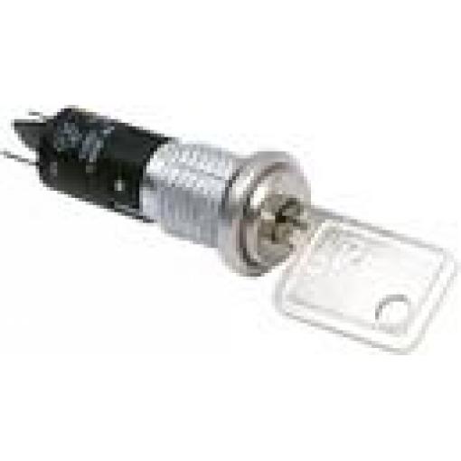 C & K Switches YM061U2C2WCNQ klíčový spínač 125 V 4 A 1x vyp/zap 2 x 90 ° 1 ks