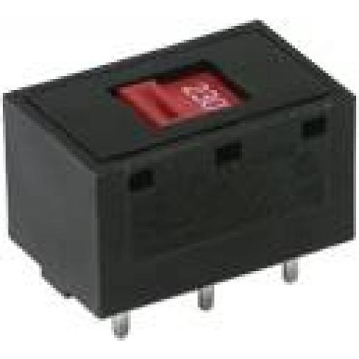 C & K Switches V80114SS05Q posuvný přepínač 125 V 10 A 2x zap/vyp 1 ks Bulk