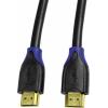 LogiLink HDMI kabel Zástrčka HDMI-A, Zástrčka HDMI-A 2.00 m černá CH0062 4K UHD, Audio Return Channel, pozlacené kontakty HDMI kabel