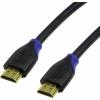 LogiLink HDMI kabel Zástrčka HDMI-A, Zástrčka HDMI-A 10.00 m černá CH0066 4K UHD, Audio Return Channel, pozlacené kontakty HDMI kabel